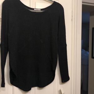 Black bar three sweater 